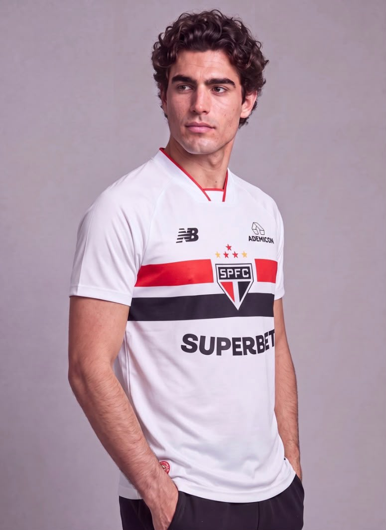 SÃO PAULO — Camisa São Paulo I - 2026/27 Torcedor Masculina