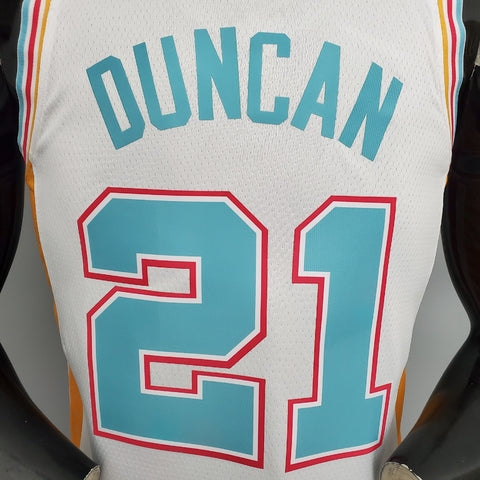 Camisa Nba Regata San Antonio Spurs Masculina - Branca