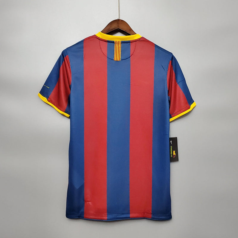Camisa Retrô Fc Barcelona 2010/11 Home