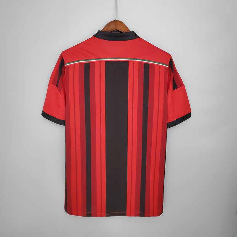 Camisa Retrô Ac Milan 2014/15 Home