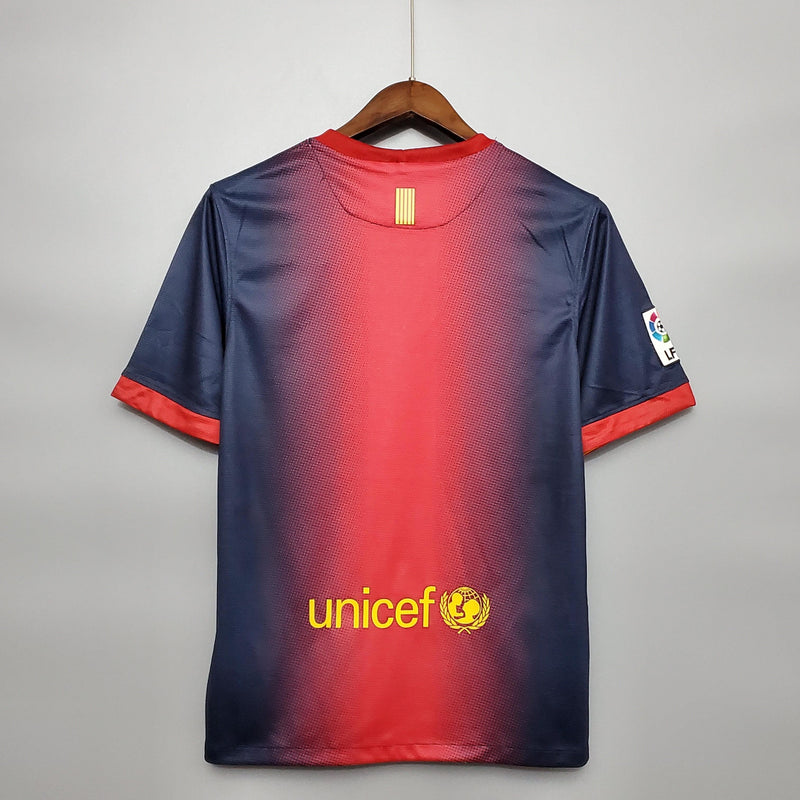 Camisa Retrô Fc Barcelona 2012/13 Home