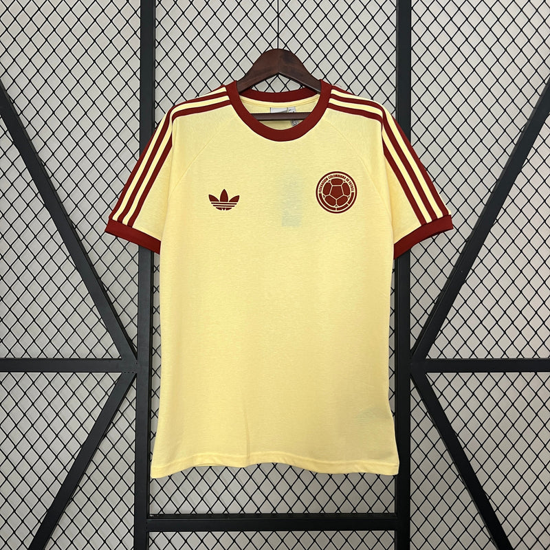 Camisa Retrô Da Colômbia Edição Especial