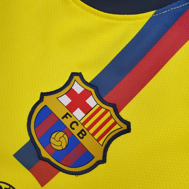 Camisa Retrô Fc Barcelona 2008/09 Away