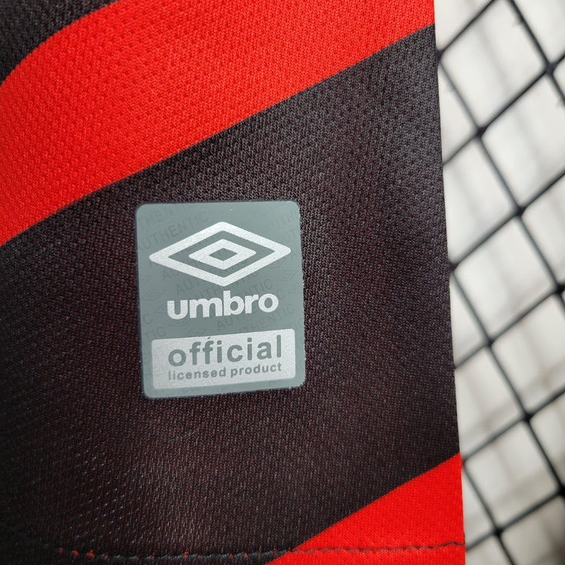 Camisa Oficial Do Athletico-Pr - 23/24 - Feminina - Versão Torcedor