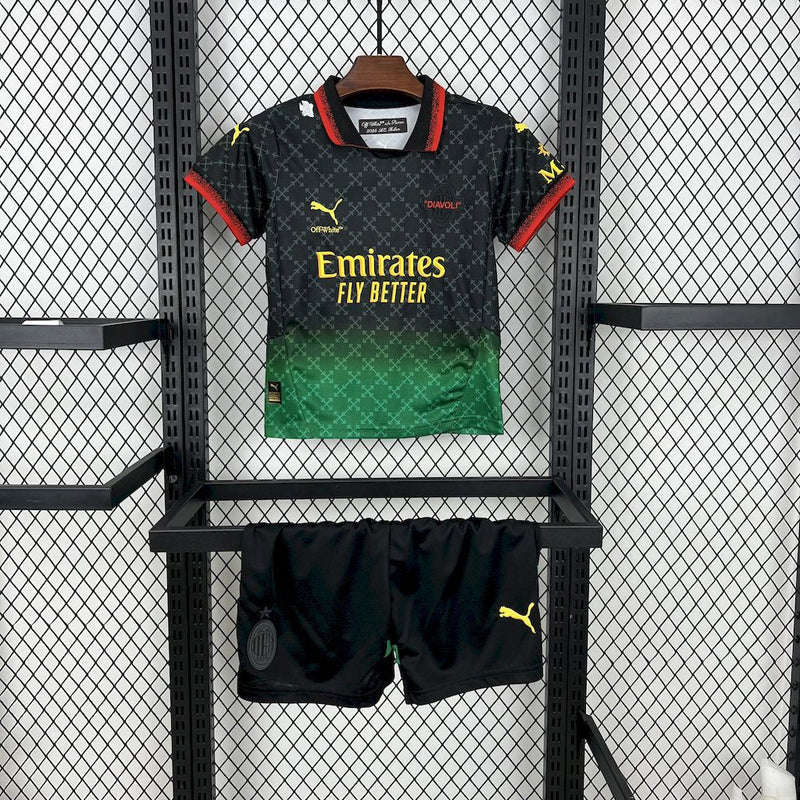 Kit Infantil Milan Co-Branded Edition 25/26
